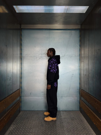 "SASUKE UCHIHA" ZIP HOODIE