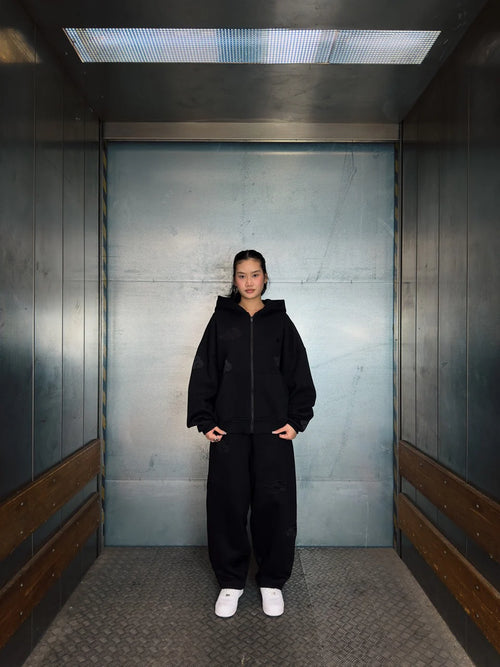 "SASUKE UCHIHA" ZIP HOODIE